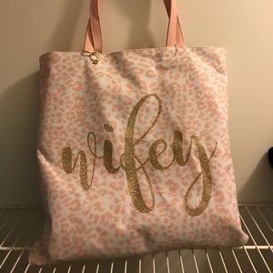 Wifey/Totes Engaged Reversible Purse